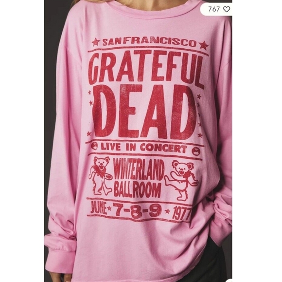 NWT Anthropologie Grateful Dead Tee - Picture 3 of 7